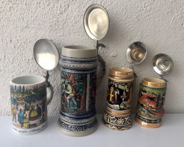 Jarras Cerveza alemana gres - Imagen 2