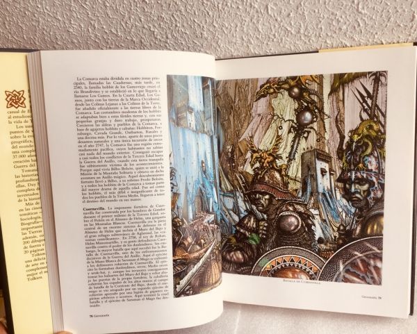 Tolkien enciclopedia Ilustrada. Ilustración