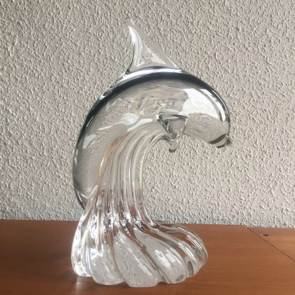 Delfín de cristal Murano