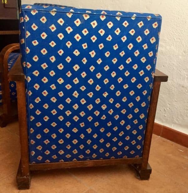 Sillones Art Deco respaldo