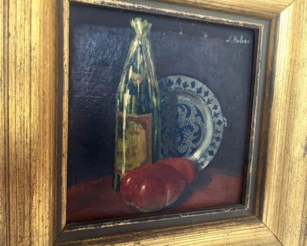 Pintura miniatura bodegón detalle 10