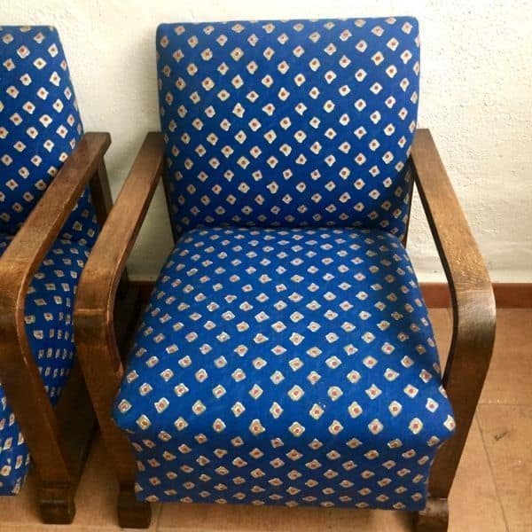 Muebles antiguos: butacas Art Deco