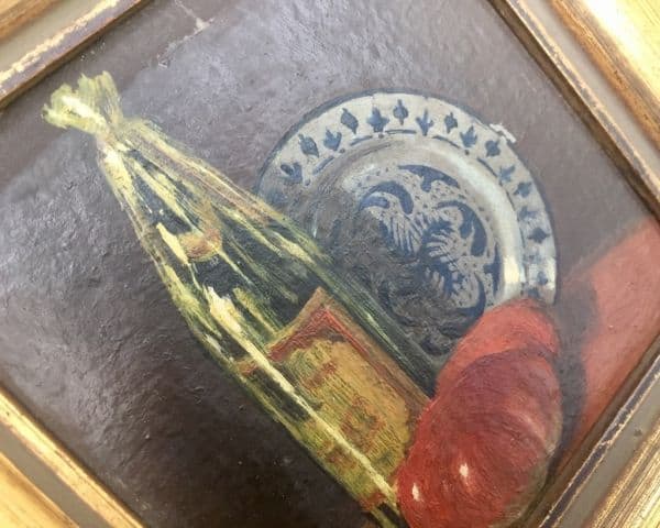 Pintura miniatura bodegón detalle 7