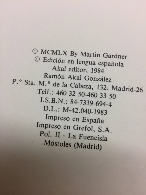 Datos edición