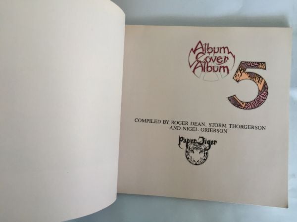 Album Cover Album 5, Roger Dean. Paper Tiger Books - Imagen 3