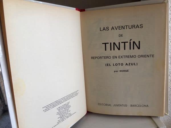 Tintín el loto azul 1993