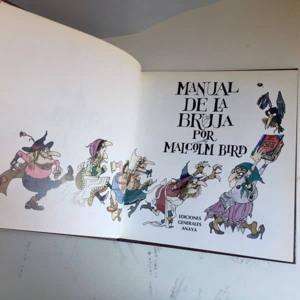 Manual de la Bruja, Malcolm Bird 1985. Anaya