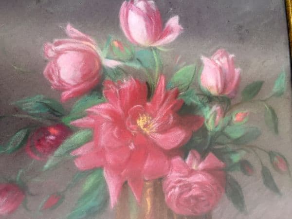 Bodegón de Vicente Paricio con rosas
