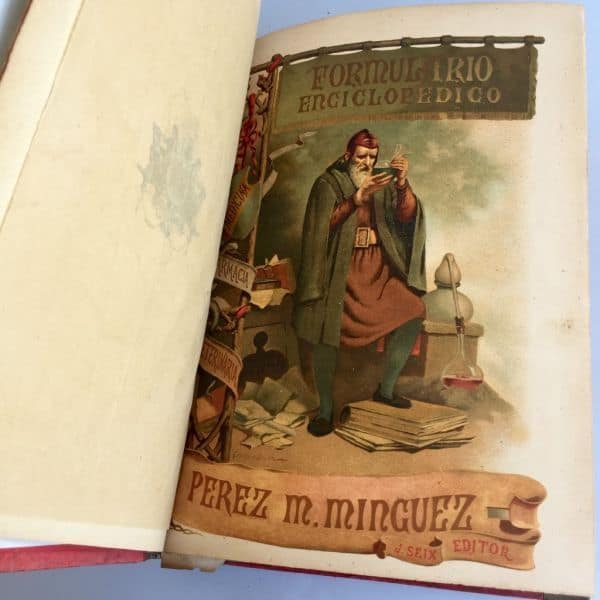 Formulario Enciclopédico de Medicina, Farmacia Pérez Minguez