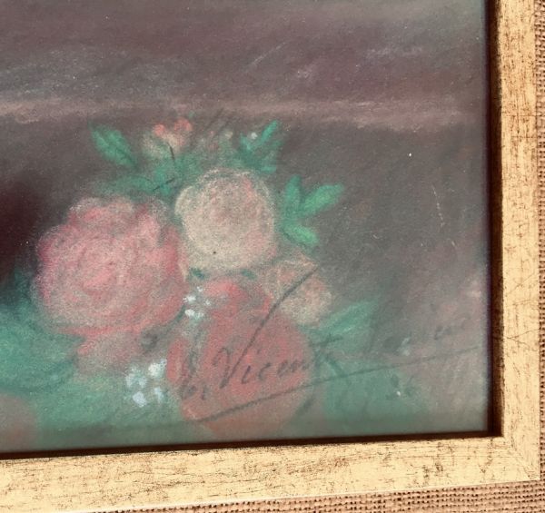 Cuadro firmado por E.V. Paricio