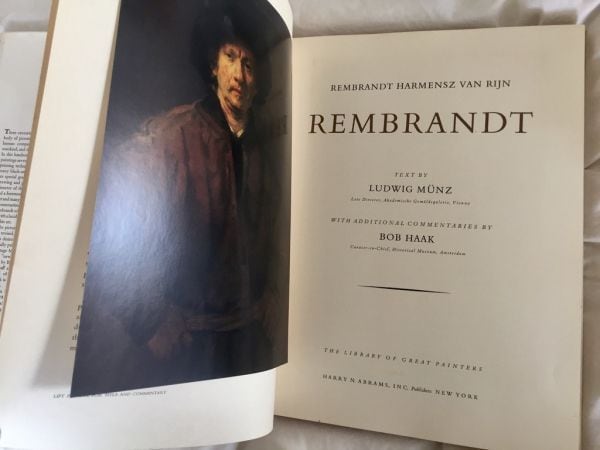 Rembrandt Text by Ludwig Münz. 108 láminas