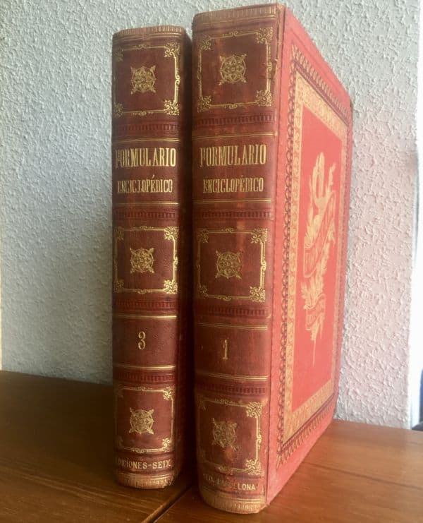 Formulario Enciclopédico de Medicina, Farmacia y Veterinaria 1889