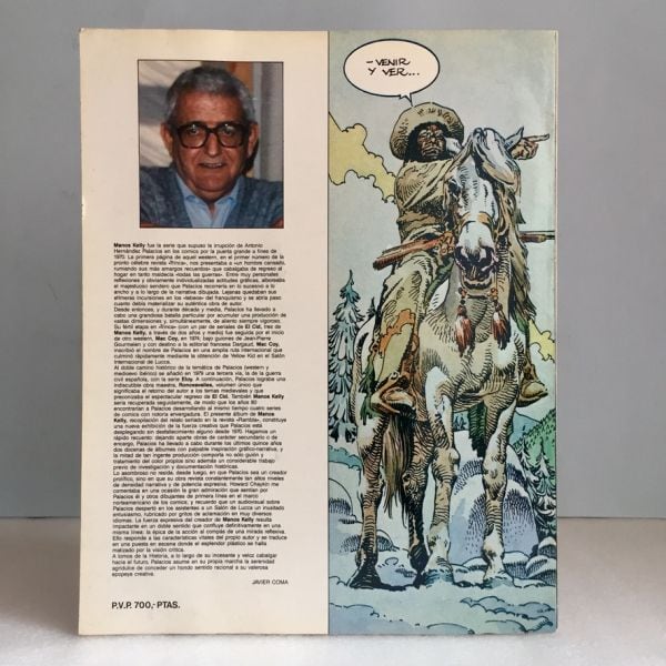 La Guerra Cayuso. Manos Kelly. A.H. Palacios Nº 2 Rambla Color 1984