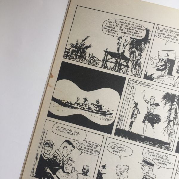 Ana de la jungla, Hugo Pratt - 1979 Biblioteca Totem - Imagen 8