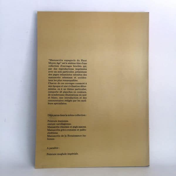 Manuscrits espagnols du Haut Moyen Age. Chêne 1977 Impecable - Imagen 2