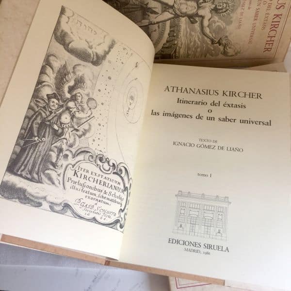 Athanasius Kircher, Itinerario del éxtasis. Gómez Liaño. Siruela - Imagen 7