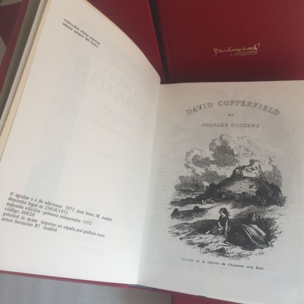 Dickens Obras completas I, III, IV y VI Aguilar - Imagen 10