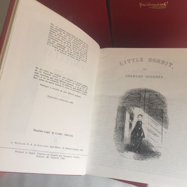 Dickens Obras completas I, III, IV y VI Aguilar - Imagen 12