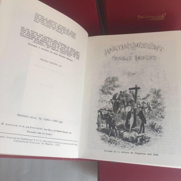 Dickens Obras completas I, III, IV y VI Aguilar - Imagen 8