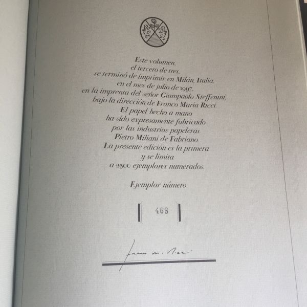 Franco María Ricci Códice Casanetense 4182