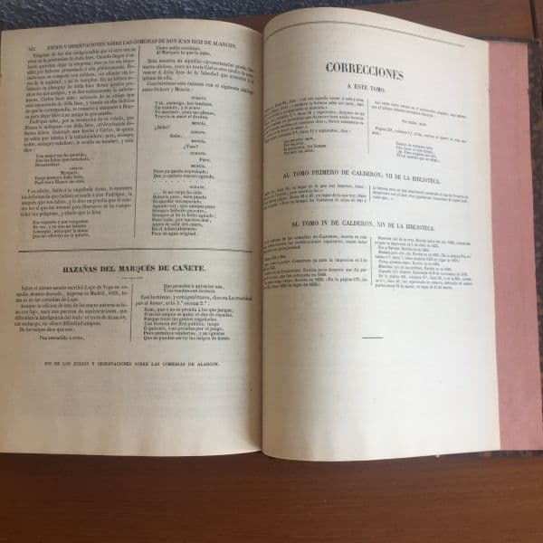 Juan Ruiz de Alarcón Comedias, 1852. Biblioteca de autores españoles - Imagen 10