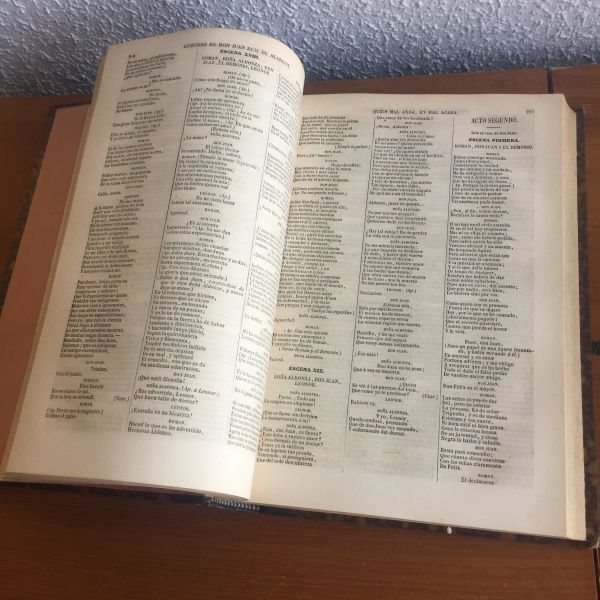Juan Ruiz de Alarcón Comedias, 1852. Biblioteca de autores españoles - Imagen 6