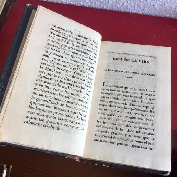 Quevedo Obras selectas, críticas... 1839