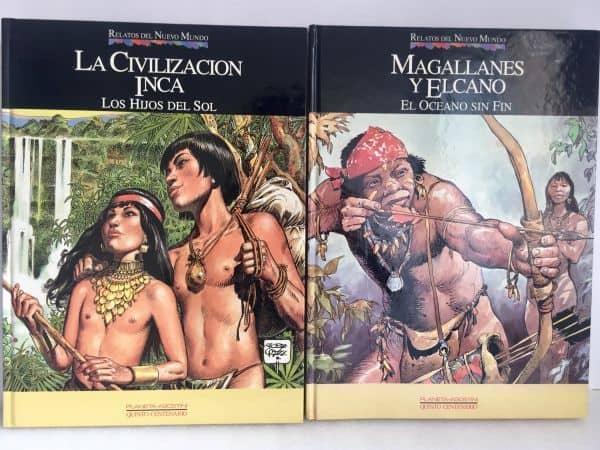 Relatos del Nuevo Mundo. Quinto Centenario. 10 Vol. Planeta Agostini