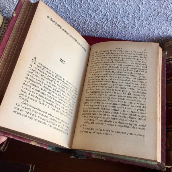 ROMA, Emile Zola. 1896, Maucci. Primera Edición - 2 Vol. - Imagen 5