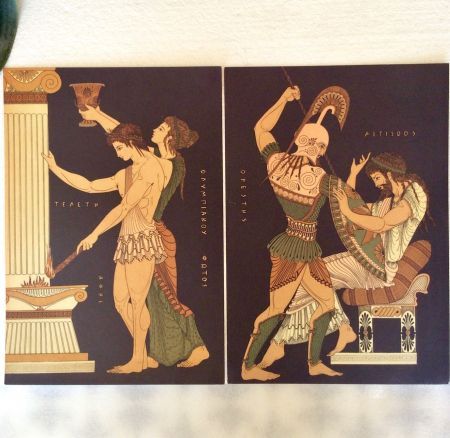 láminas Mitología griega 1970