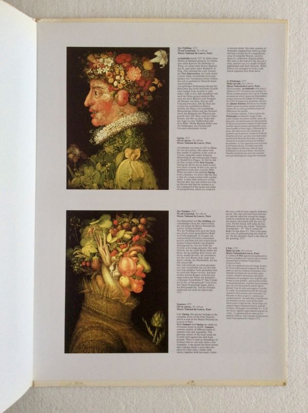 6 Láminas de Arcimboldo Posterbook 1987 Taco - Imagen 7