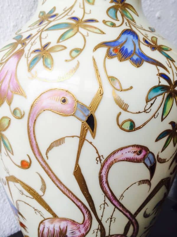 Jarrón de porcelana china JKW Carlsbad