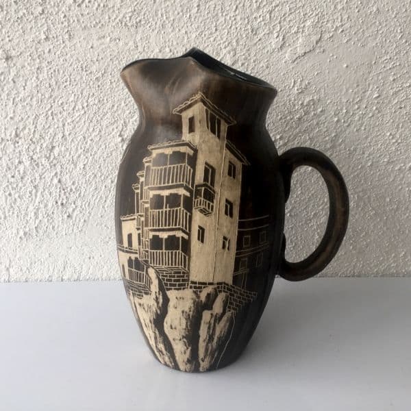 Jarra de sangría cerámica Casas Colgadas