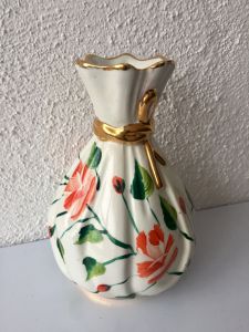 Florero de porcelana MidCentury