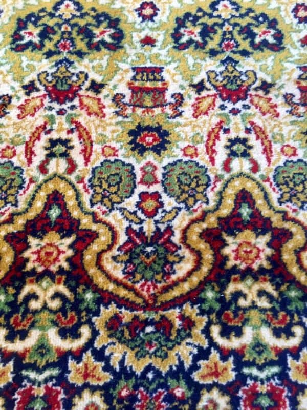 Alfombra clásica de Crevillente estilo persa, 187x87