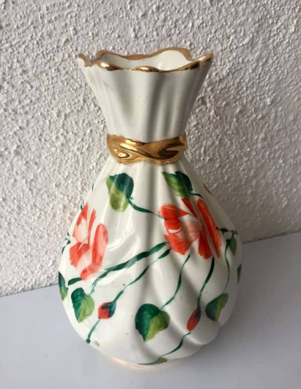 Florero de porcelana MidCentury