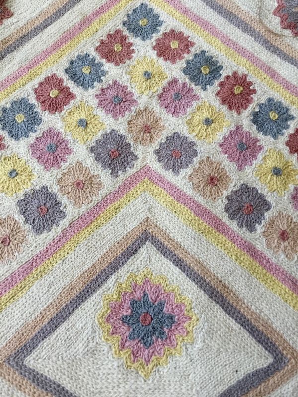Kilim alfombra india de lana hecha a mano