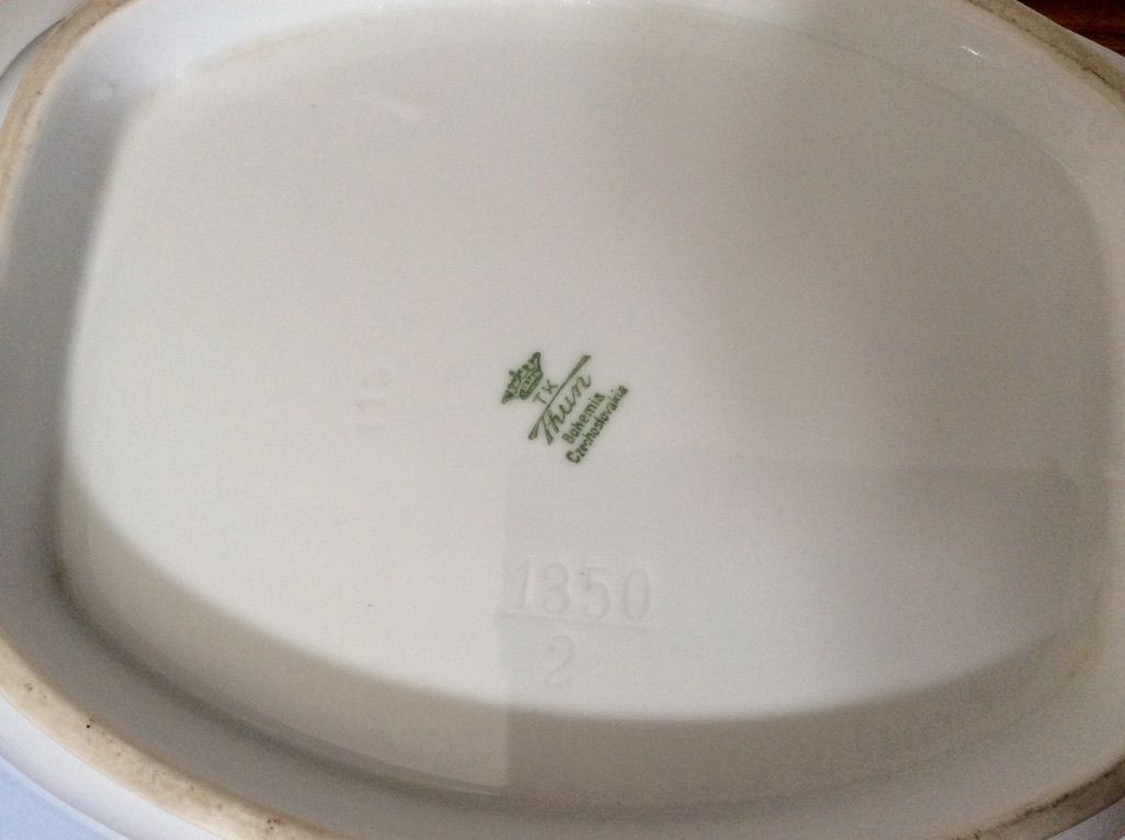 TK Thun Bohemia porcelana Checoslovaquia