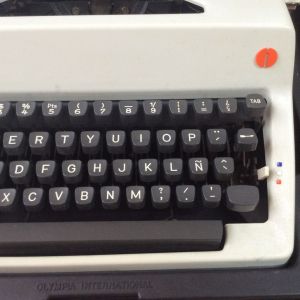 Antigua Máquina de escribir