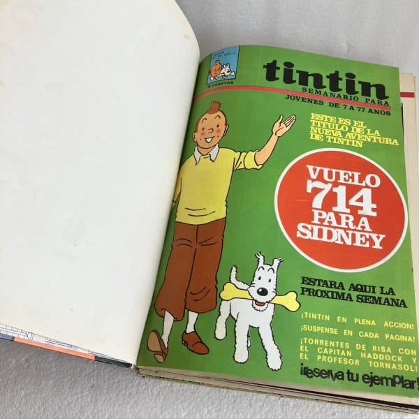 Tintín Semanario para jóvenes 15 núm. encuadernados