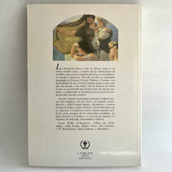 Estetas y decadentes 1985 Primera edición