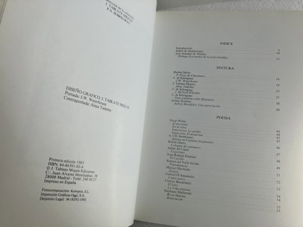 Estetas y decadentes. Primera edición 1985 - Imagen 3