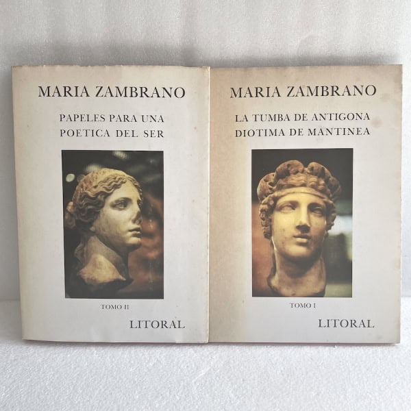 María Zambrano Litoral Tomos I y II