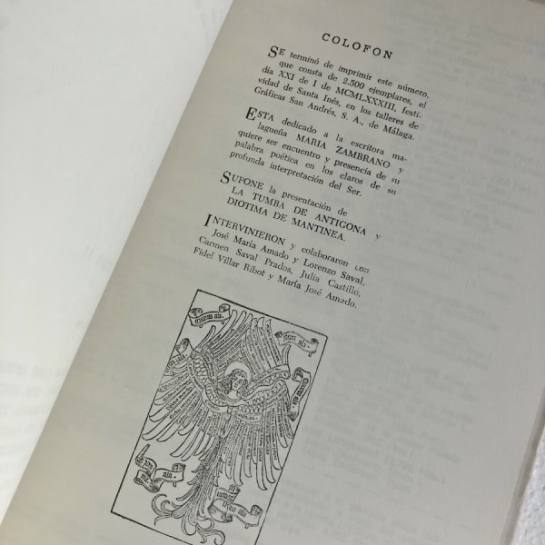 María Zambrano Litoral I y II - Imagen 4