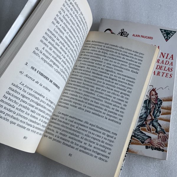 Alain Paucard: Manual del seductor en campaña y De la misoginia