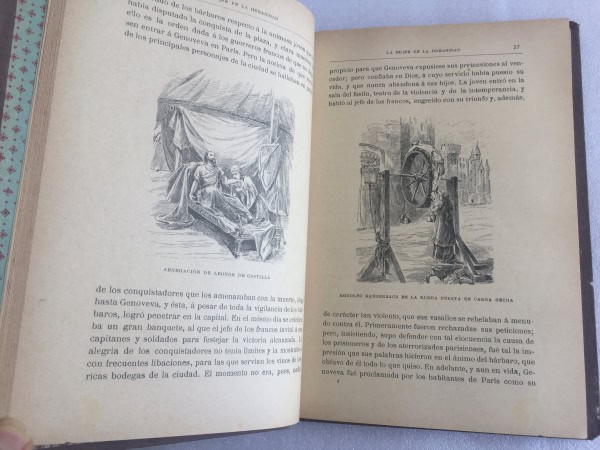 La mujer en la humanidad, ilustrado con grabados originales
