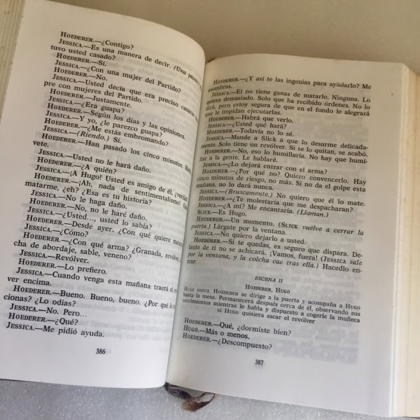 Libro teatro de Sartre