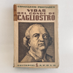 Vidas del conde Cagliostro 1937
