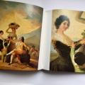 Ilustración Goya, entonces y ahora: pinturas, retratos, frescos.