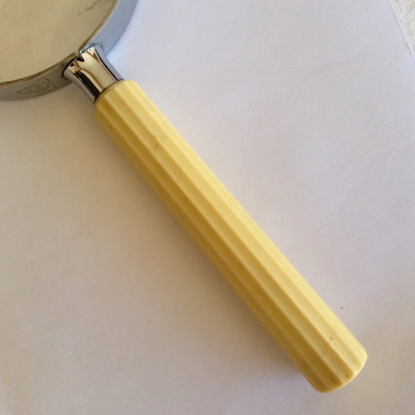 Detalle de la lupa